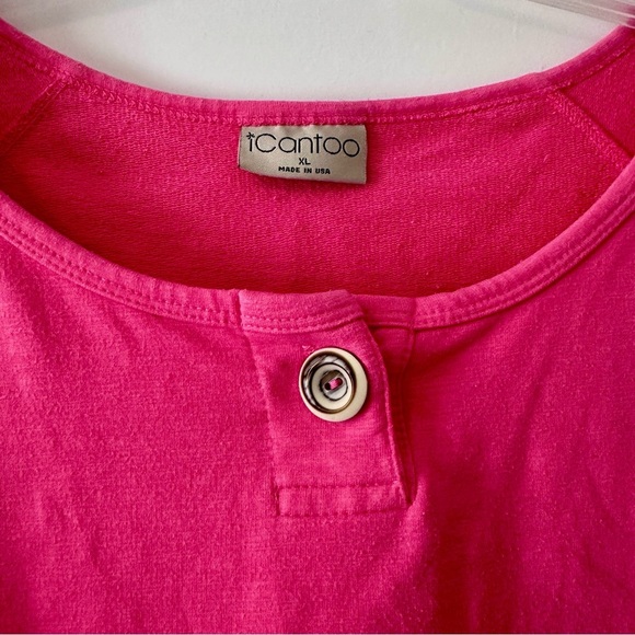 Pink Cantoo top with pockets - Picture 2 of 4